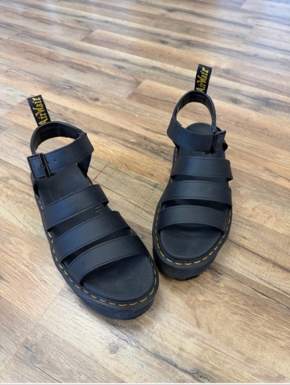 Blaire Doc Marten Quad Platform Sandals - Picture 3 of 5